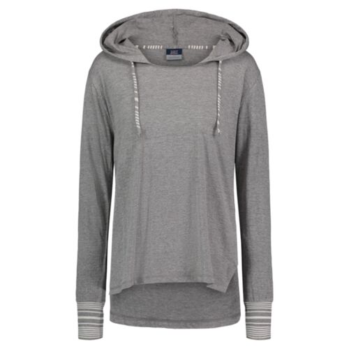 Women's Heathered Jersey Hooded Tunic Thumbnail