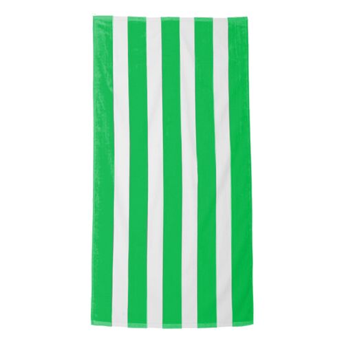Cabana Stripe Velour Beach Towel Thumbnail