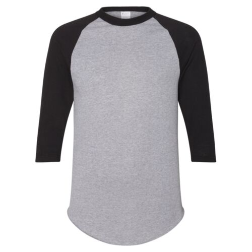 Unisex Three-Quarter Raglan Sleeve Baseball Jersey T-Shirt Thumbnail