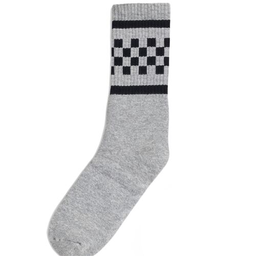 USA-Made Checkered Crew Socks Thumbnail