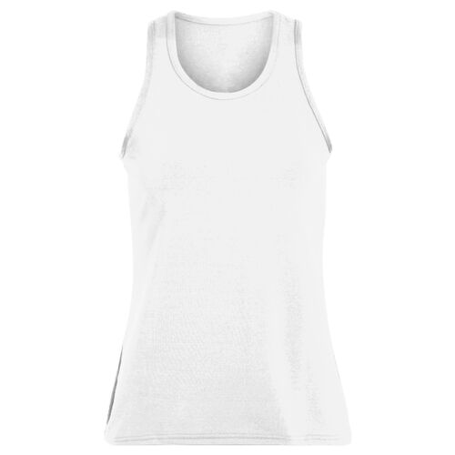 Women's Solid Racerback Tank Top Thumbnail