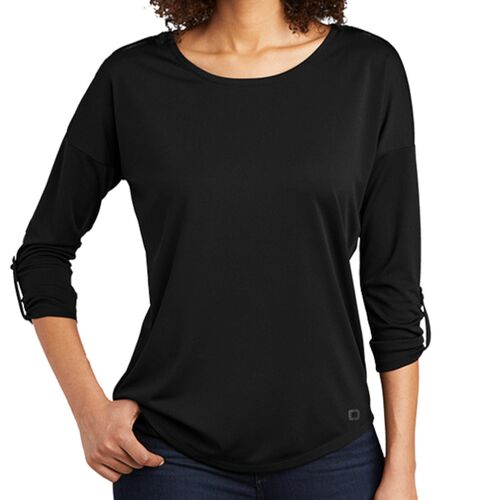 Women's Gravitate Scoop 3/4 Sleeve Thumbnail