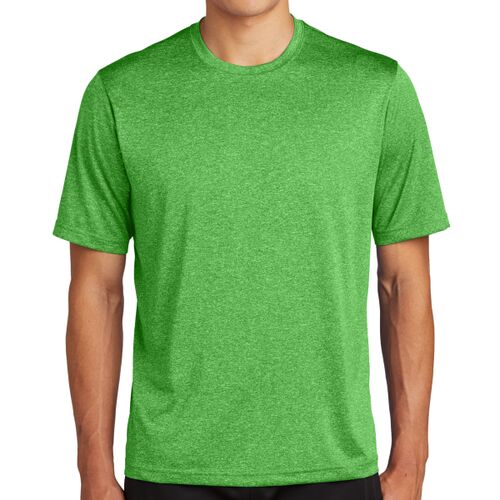 Unisex Heather Poly T Shirt Thumbnail